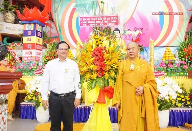 TP.HCM: Q.8 trọng thể tổ chức Đại lễ Phật đản ảnh 4 4.jpg
