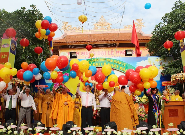 Phật giáo Q.12 tổ chức Đại lễ Phật đản ảnh 7 IMG_8378.JPG