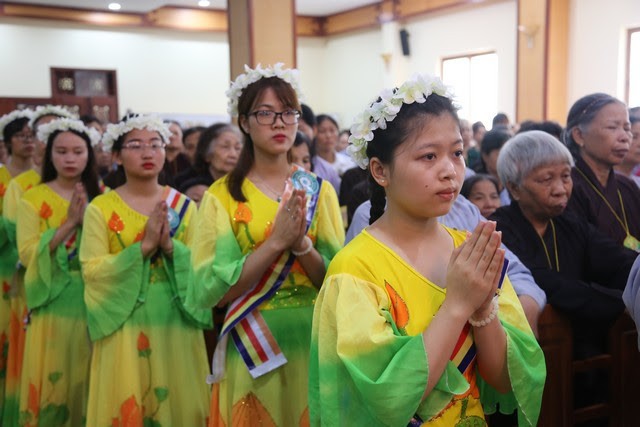 Hà Nội: Đại lễ Phật đản PL.2562 tại Trụ sở GHPGVN ảnh 16 hn 4.jpg