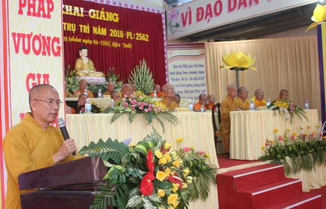 Sóc Trăng: Khai mạc khóa bồi dưỡng trụ trì năm 2018 ảnh 4 soctrang16.jpg