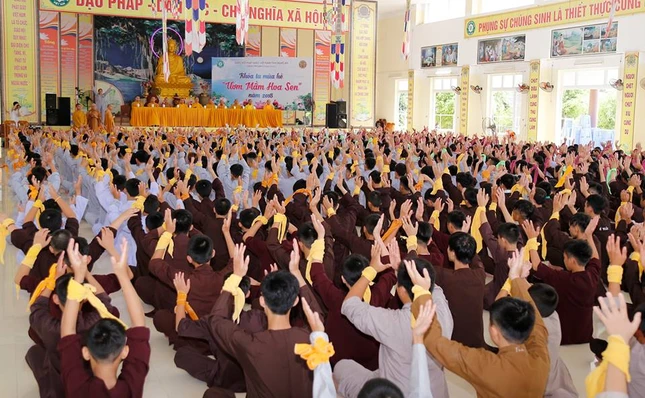 Khóa tu mùa hè tại một số tỉnh, thành ảnh 4 03.jpg