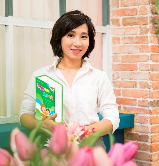 Người “xây” ước mơ cho những đứa trẻ đặc biệt ảnh 2 co-nhung.2.jpg