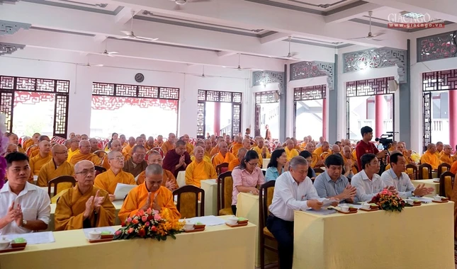 Ban Kiểm soát, Ban Pháp chế, Ban Nghi lễ T.Ư ra mắt nhân sự ảnh 3 H1.jpg