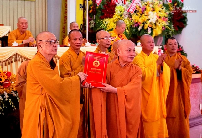 Ban Kiểm soát, Ban Pháp chế, Ban Nghi lễ T.Ư ra mắt nhân sự ảnh 5 H5.jpg