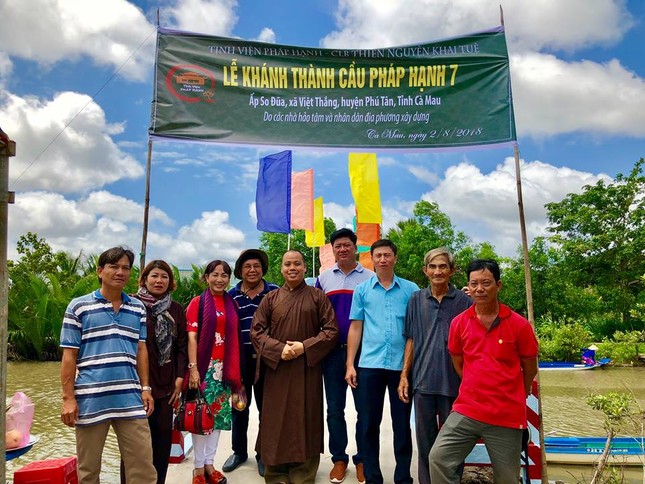Khánh thành cầu Pháp Hạnh 7 ở Cà Mau ảnh 1 a phaphanh 1.jpg