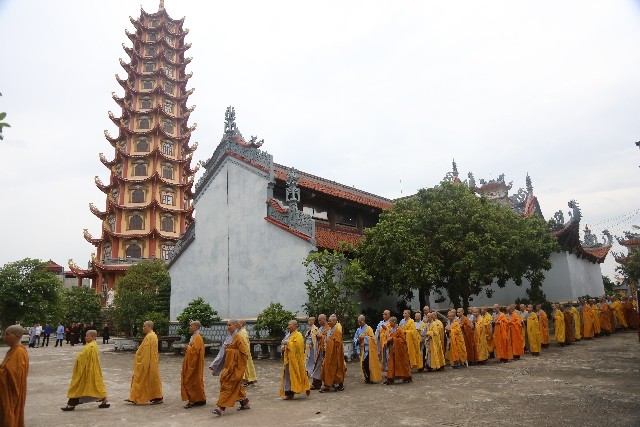 Nam Định: Lễ tạ pháp trường hạ chùa Tiên Hương ảnh 1 nd 1.jpg