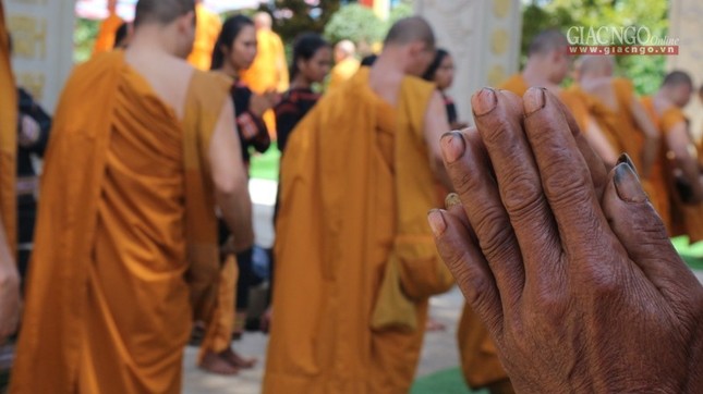 Nét đẹp đoàn Phật tử dân tộc hộ trì khóa tu ảnh 2 IMG_4049.jpg
