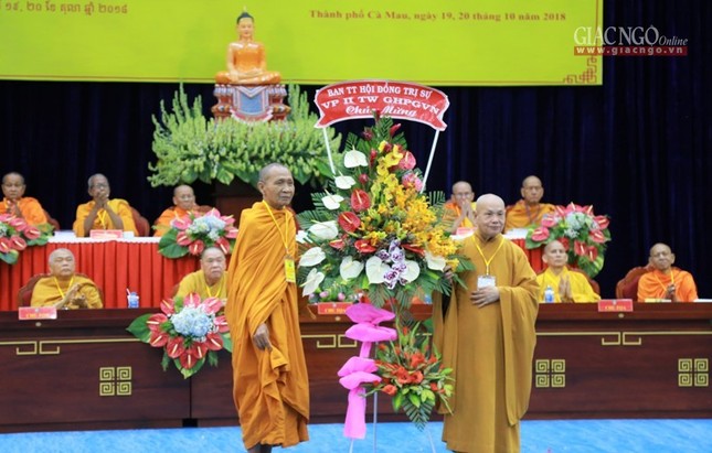 Phiên chính thức Hội nghị Phật giáo Nam tông Khmer ảnh 14 H5.jpg