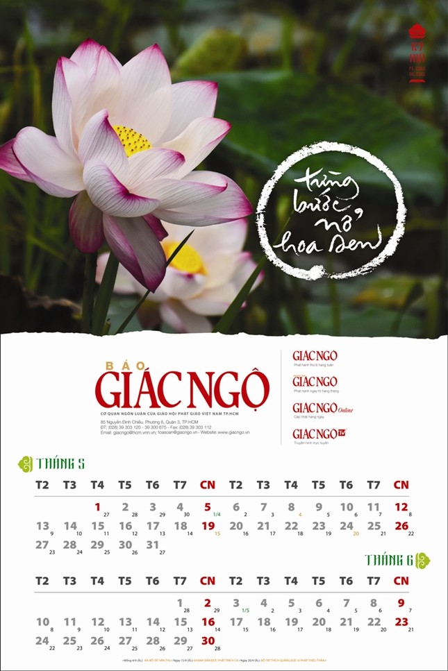 Báo Giác Ngộ đã phát hành lịch 2019 - Kỷ Hợi ảnh 4 4-01.jpg