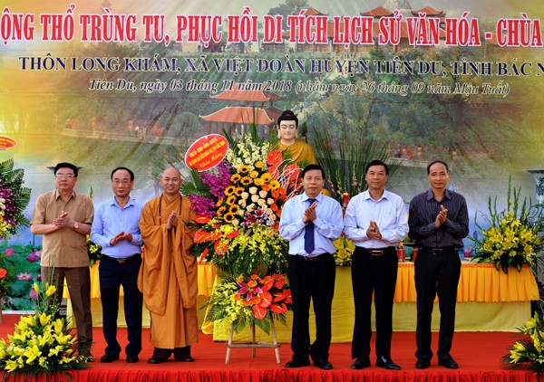 Bắc Ninh: Di tích chùa Bách Môn động thổ trùng tu ảnh 2 dsc_5838.jpg