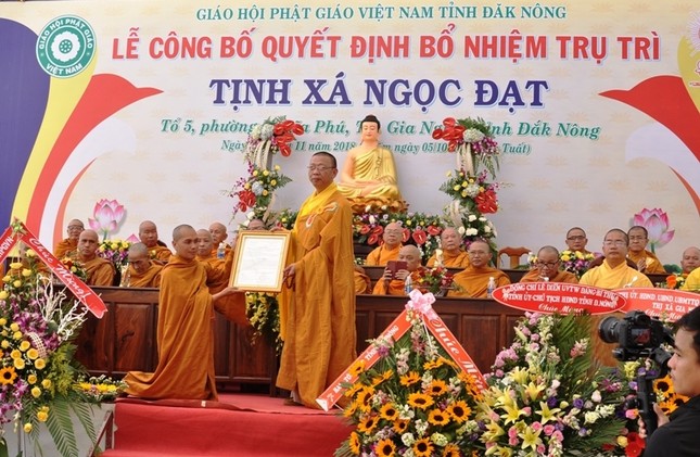 Đắk Nông: Bổ nhiệm trụ trì tịnh xá Ngọc Đạt ảnh 2 DSC_0269.jpg