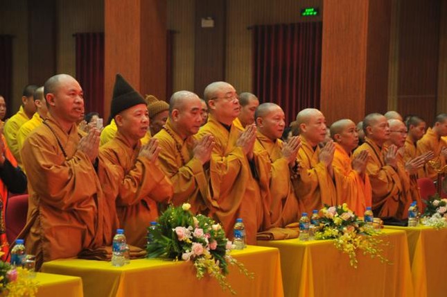 Lễ kỷ niệm 10 năm sáp nhập Phật giáo Thủ đô ảnh 2 4.jpg