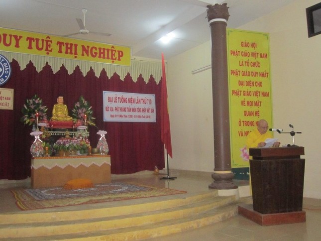 Quảng Ngãi, Khánh Hòa tưởng niệm Đức Phật hoàng ảnh 2 Quangngai.jpg