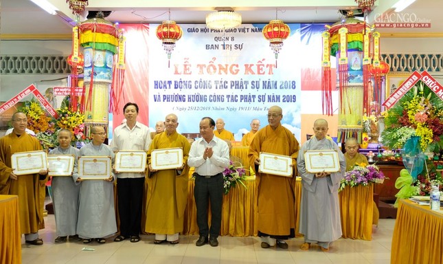 TP.HCM: BTS Phật giáo Q.8 tổng kết công tác Phật sự ảnh 5 DSCF4269.jpg