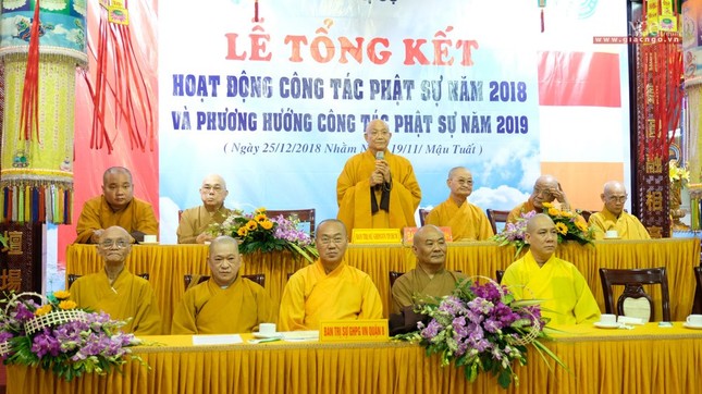 TP.HCM: BTS Phật giáo Q.8 tổng kết công tác Phật sự ảnh 7 DSCF4278.jpg