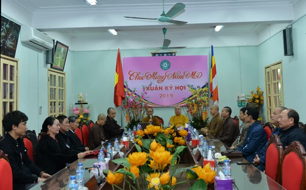Văn phòng I Trung ương Giáo hội gặp mặt đầu xuân ảnh 1 dsc_0678.jpg