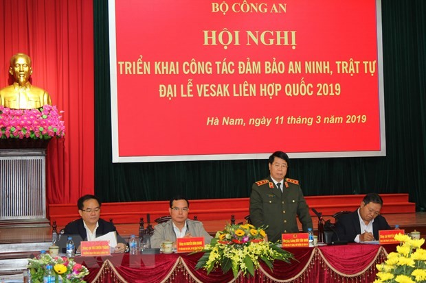 Đảm bảo tuyệt đối an ninh, an toàn cho Đại lễ Vesak ảnh 3 Bo CA.jpg