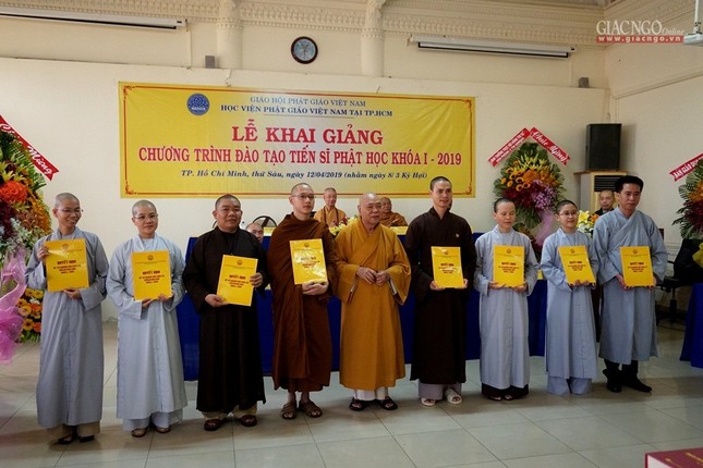 TP.HCM: Khai giảng chương trình đào tạo tiến sĩ Phật học ảnh 7 HV07.jpg