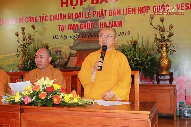 Công bố chương trình chi tiết Đại lễ Vesak LHQ 2019 ảnh 5 IMG_8144.jpg