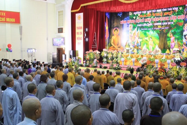 Thái Bình: Phật giáo tỉnh tổ chức Đại lễ Phật đản ảnh 5 IMG_3563.JPG