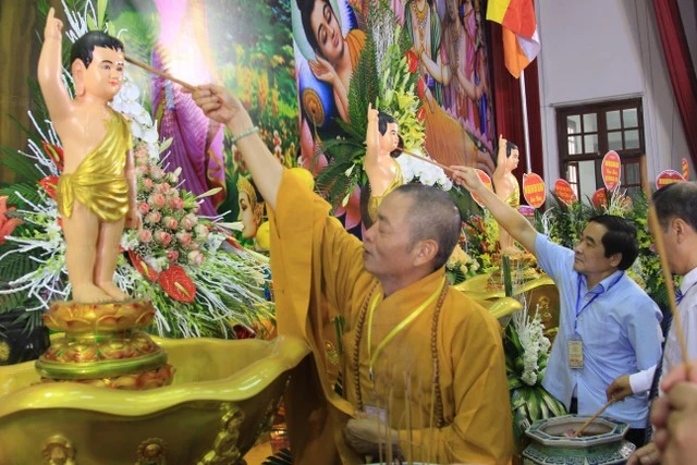 Thái Bình: Phật giáo tỉnh tổ chức Đại lễ Phật đản ảnh 6 IMG_3630.JPG