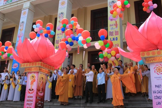 Thái Bình: Phật giáo tỉnh tổ chức Đại lễ Phật đản ảnh 7 IMG_3649.JPG