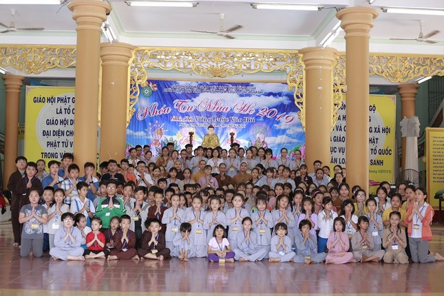 Bình Định: 300 bạn trẻ về chùa dự khóa tu mùa hè ảnh 1 unnamed.jpg
