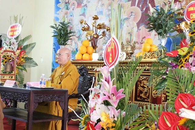 Hải Phòng: Lễ khai pháp tại trường hạ Thắng Phúc ảnh 2 N1.jpg