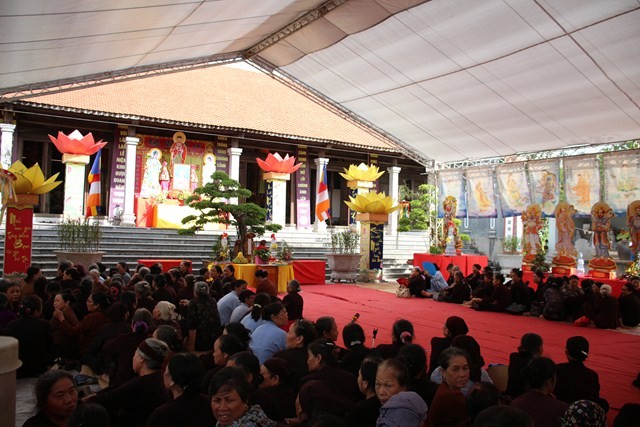 Hải Phòng: Lễ khai pháp tại trường hạ Thắng Phúc ảnh 3 N2.jpg