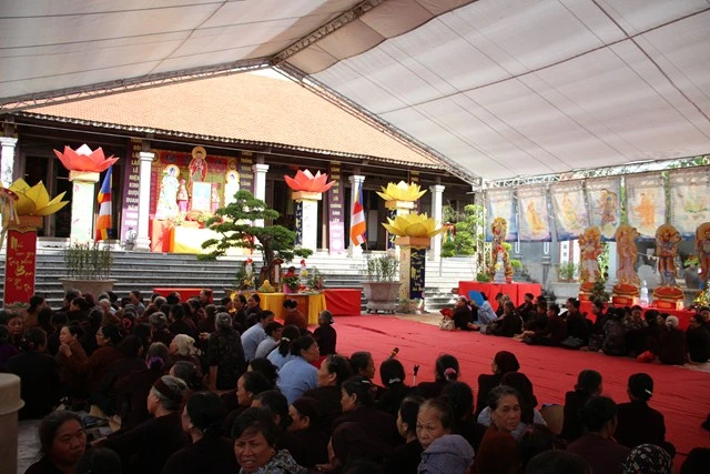 Hải Phòng: Lễ khai pháp tại trường hạ Thắng Phúc ảnh 3 N2.jpg