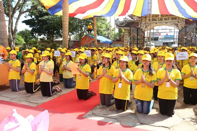Hơn 700 trại sinh dự trại hè Phật giáo ở Xuân Lộc ảnh 2 IMG_6358.JPG