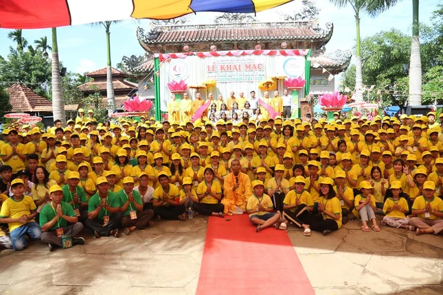 Hơn 700 trại sinh dự trại hè Phật giáo ở Xuân Lộc ảnh 3 IMG_6377.JPG