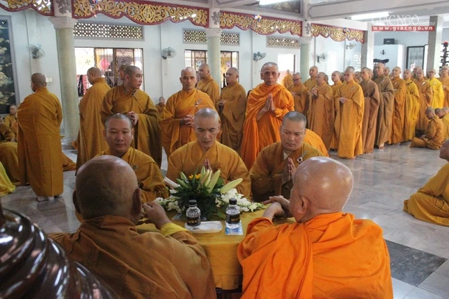 TP.HCM: Lễ Tự tứ và Vu lan tại chùa Huỳnh Kim ảnh 4 10hk.jpg
