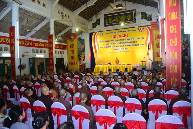 Phật giáo Hải Phòng sơ kết Phật sự 6 tháng đầu năm ảnh 1 DSC_3297-Copy.jpg