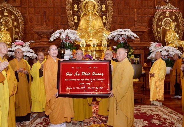 Chùa Hải Quang khánh tạ Tam bảo sau 5 năm xây dựng ảnh 7 BTN_0041.jpg