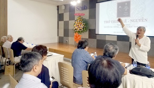 Nhà thơ Nguyễn Duy ra mắt “Thơ Thiền Lê - Nguyễn” ảnh 1 nguyenduy-1566972304810745308971.jpg