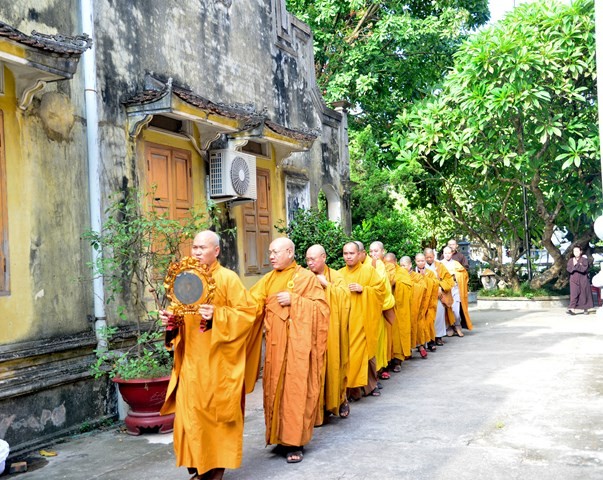 Hải Phòng: Lễ tạ pháp tại chùa Phổ Chiếu ảnh 1 a-3.jpg