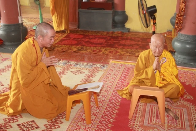 Thái Bình: Trường hạ chùa Thánh Long tác pháp Tự tứ ảnh 5 IMG_4220.JPG