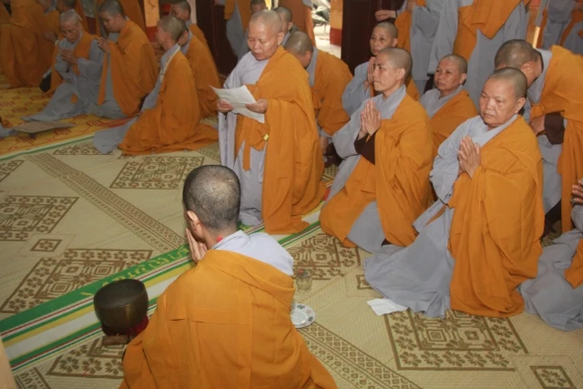 Thái Bình: Trường hạ chùa Thánh Long tác pháp Tự tứ ảnh 8 IMG_4232.JPG