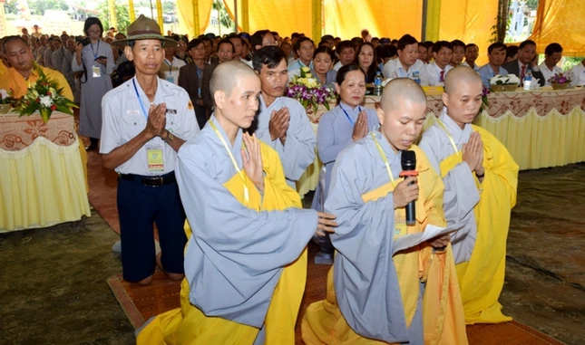 Các chùa Thượng Quang, Kim Quang, Xuân Lâm có trụ trì ảnh 5 Tuệ Nhã.jpg