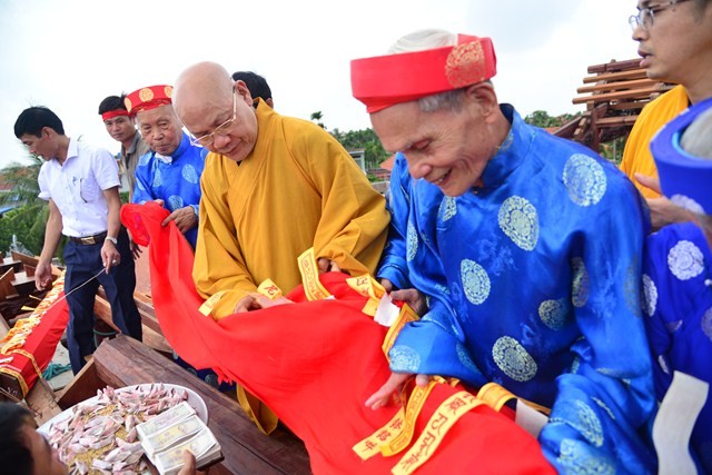 Hải Phòng: Ngôi chùa có từ thời Lý làm lễ thượng lương ảnh 2 DSC_7723-Copy.jpg