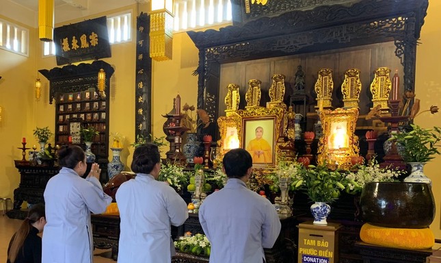 TP.HCM: Nhiều nơi tưởng niệm Đại lão HT.Thích Trí Quang ảnh 4 AQ.jpeg