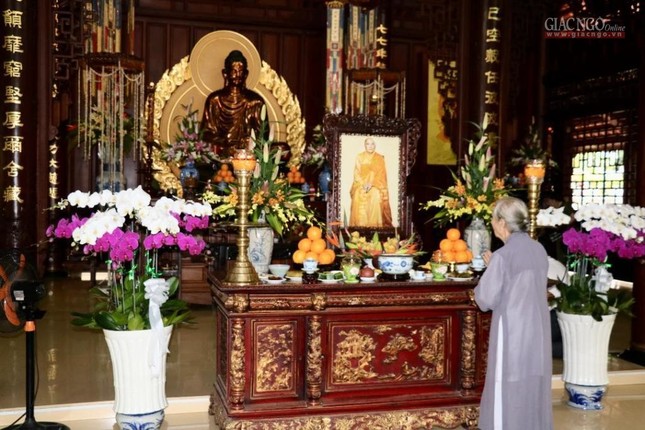 TP.HCM: Nhiều nơi tưởng niệm Đại lão HT.Thích Trí Quang ảnh 5 thumbnail.jpg