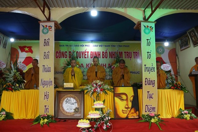 Vĩnh Phúc: Chùa Khánh Ninh chính thức có trụ trì ảnh 2 IMG_20191201_153336.jpg
