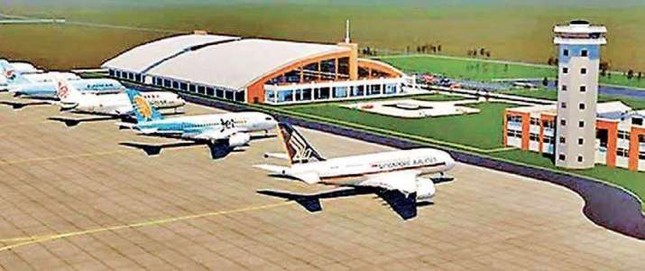 Sắp có sân bay quốc tế gần thánh tích Lumbini ảnh 2 hinh anh san bay trong tuong lai.jpg