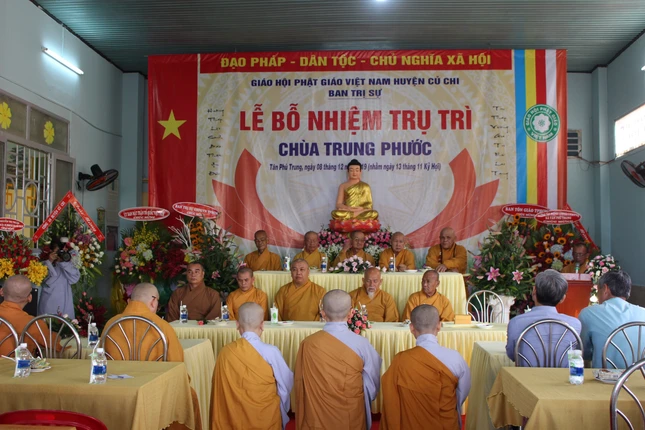 Bổ nhiệm trụ trì chùa Trung Phước (H.Củ Chi) ảnh 1 5bn.jpg