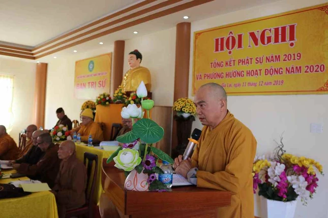 Phật giáo Gia Lai tổng kết công tác Phật sự 2019 ảnh 2 IMG_6102.jpg