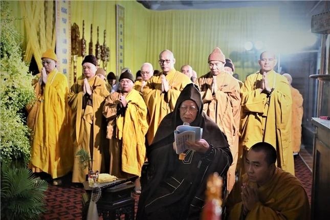 Lễ tưởng niệm, nhập bảo tháp Trưởng lão HT.Thích Minh Tâm ảnh 5 IMG_22122019_29_1.jpg