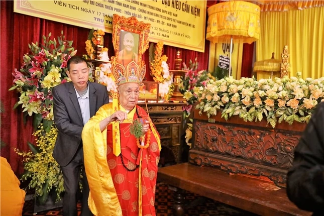 Lễ tưởng niệm, nhập bảo tháp Trưởng lão HT.Thích Minh Tâm ảnh 6 IMG_22122019_29_2.jpg