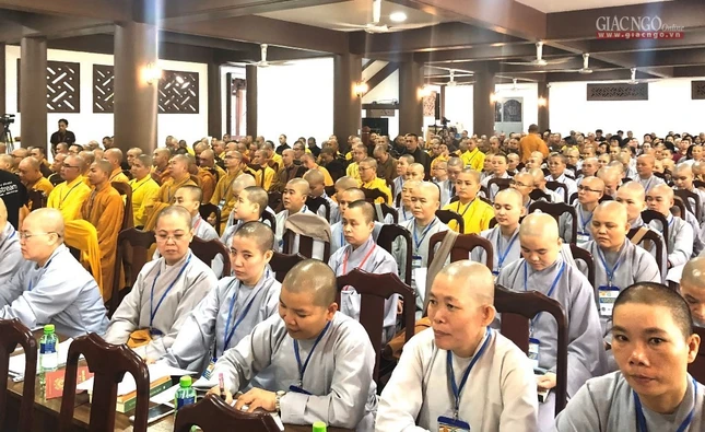 Khai mạc khóa bồi dưỡng nghiệp vụ dẫn chương trình Phật giáo ảnh 8 H7.jpg